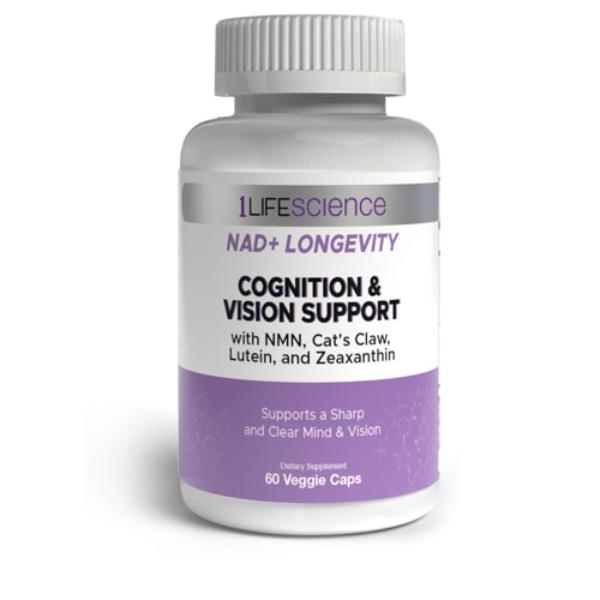 789682 NAD Plus Cognition & Vision Support NMN, 60 Veggie Caps