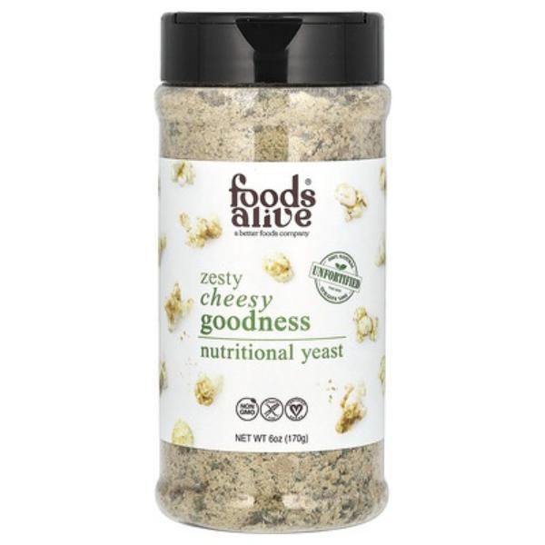 591407 6 oz Nutritional Yeast Zesty Cheesy Shaker