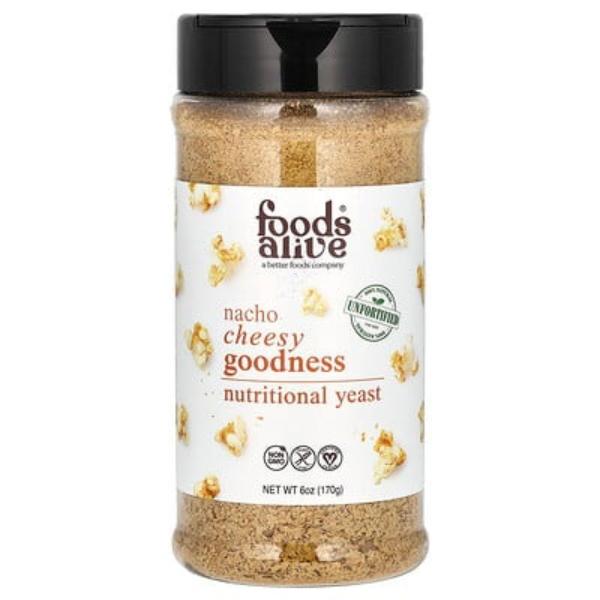 591414 6 oz Nutritional Yeast Nacho Cheesy Shaker