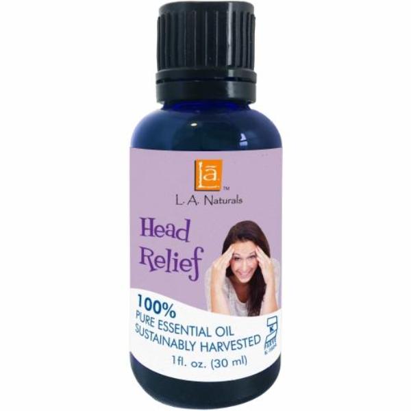 LA Naturals 1135271 1 oz Head Relief Aid