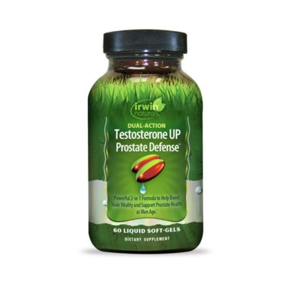 Picture of Irwin Naturals 210570 Testosterone UP Prostate Defense&#44; 60 Count
