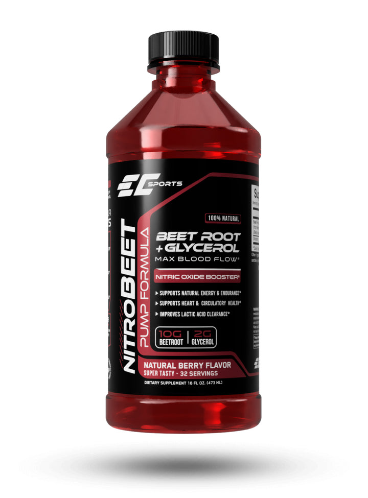 813830 16 oz Nitro Beet Root & Glycerol Dietary Supplement -  EC Sports