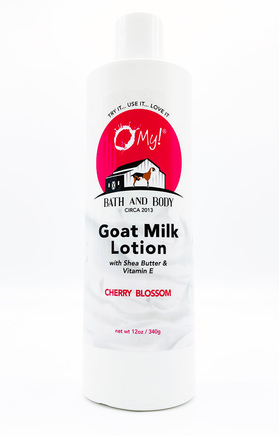 708283 12 oz Cherry Blossom Goat Milk Lotion