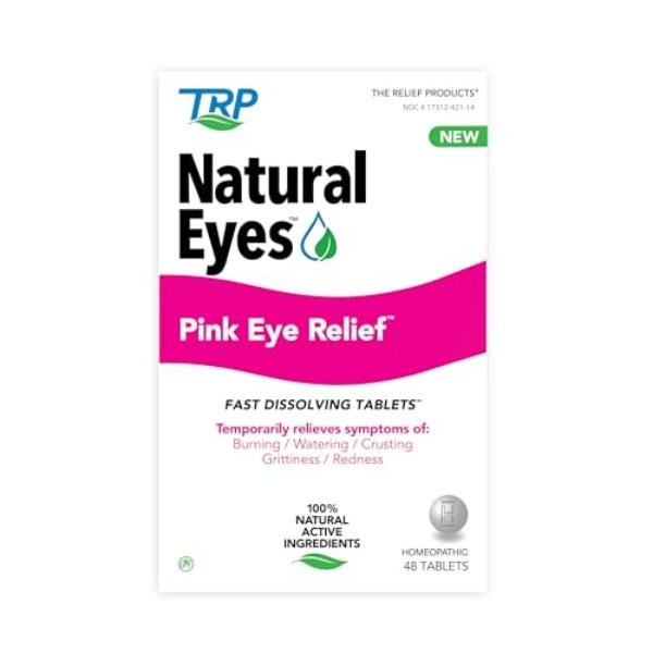 25821 Pink Eye Relief Fast Dissolving Tablets - 48 Count