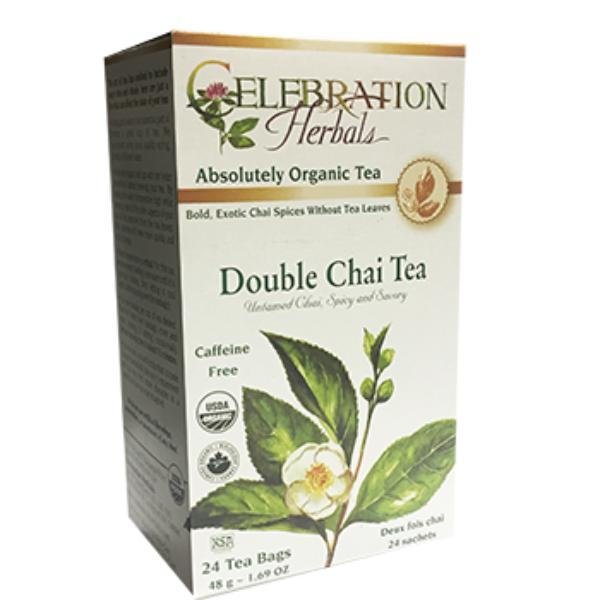 Picture of Celebration Herbals 275470 Double Chai Tea Bags Organic - 24 Bags