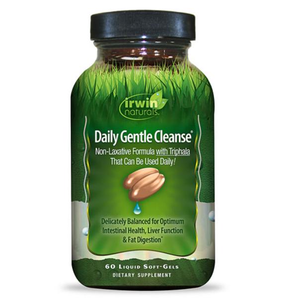 Picture of Irwin Naturals 210835 Daily Gentle Cleanse Liquid Softgels - 60 Count
