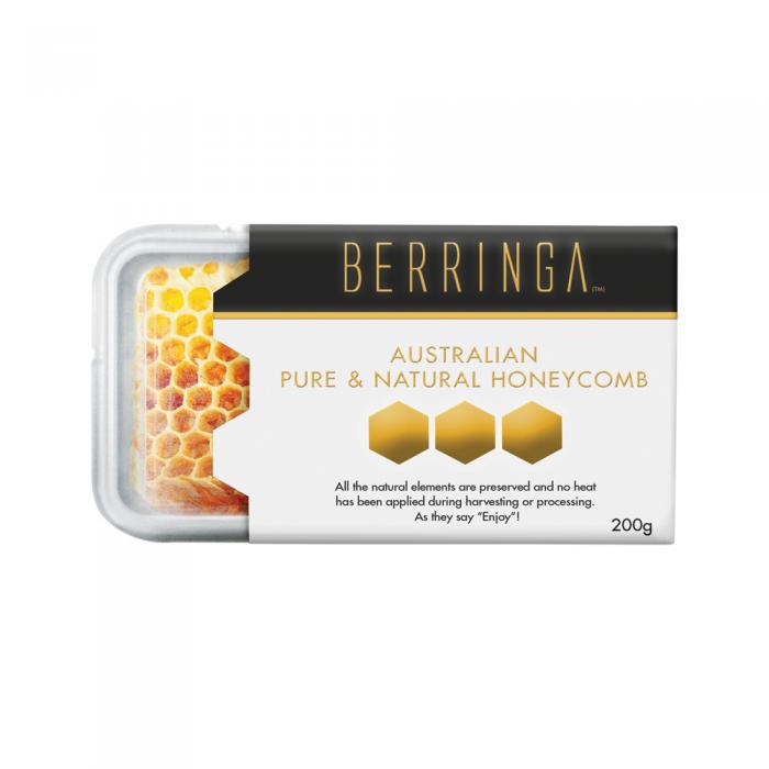 Picture of Berringa 816003 200 g Australian Pure & Natural Honeycomb