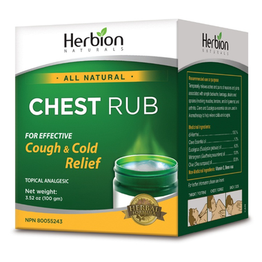 Picture of Herbion Naturals 582016 3.53 oz Chest Rub for Cold &amp; Cough