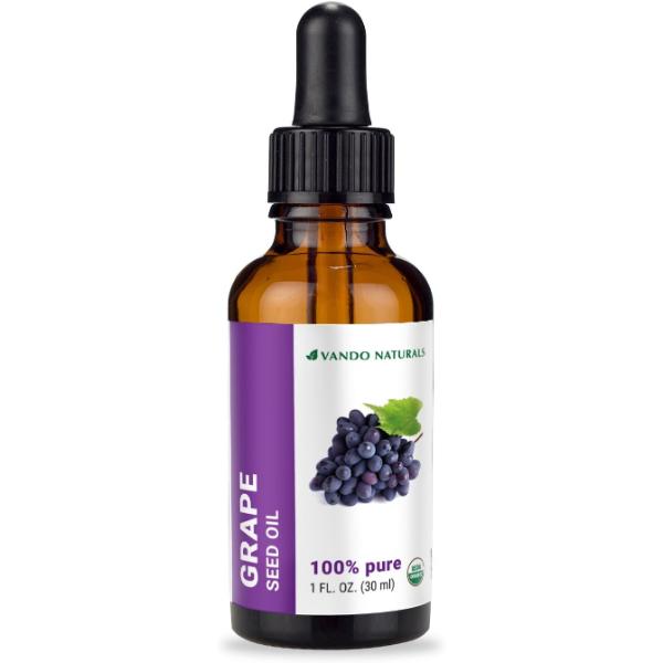 800476 1 oz Grape Seed Oil Virgin Organic
