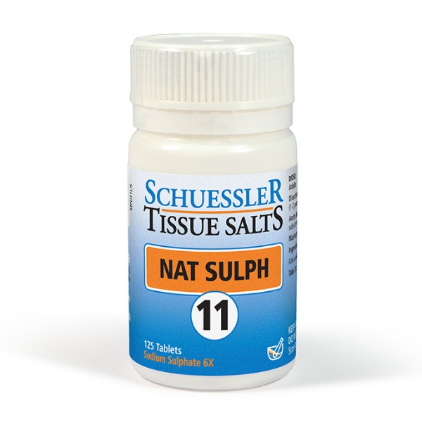 631154 Nat Sulph 6X Water Eliminator - 125 Tablets