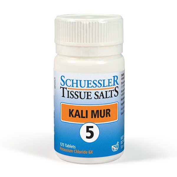 631148 Kali Mur 6X Glandular Tonic - 125 Tablets