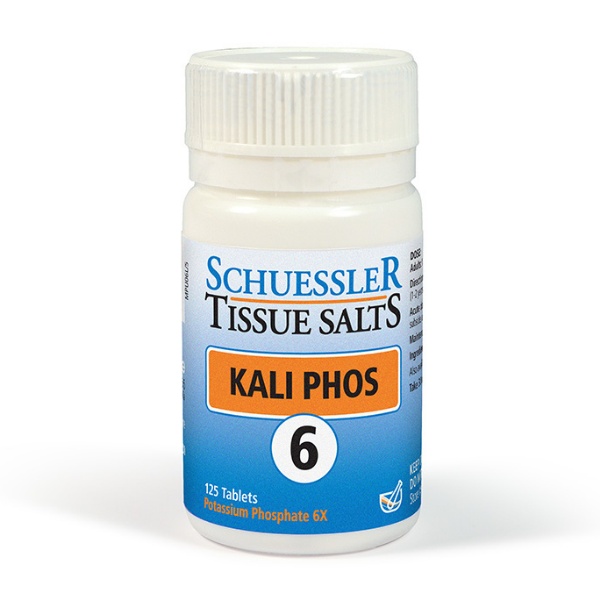 631149 Kali Phos 6X Nerve Nutrient - 125 Tablets