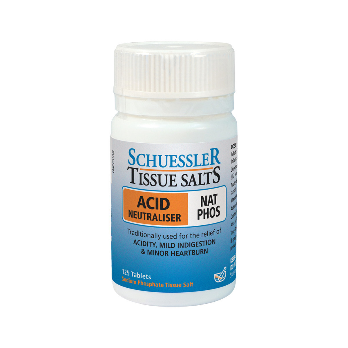 631153 Nat Phos 6X Acid Neutralizer - 125 Tablets