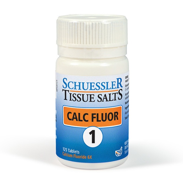 631144 Calc Flour 6X Elasticity - 125 Tablets