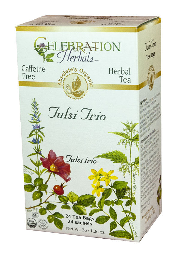 Picture of Celebration Herbals 275387 Tulsi Trio Blend Tea PQ - 24 Bag