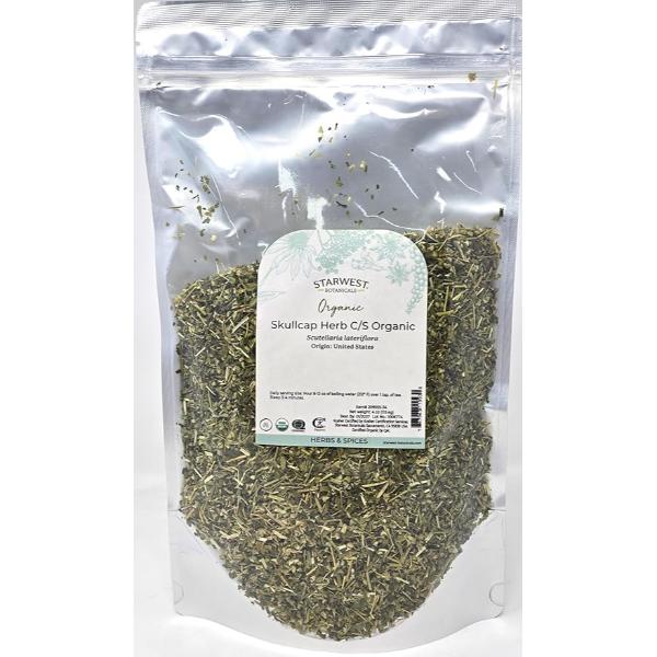 Picture of Celebration Herbals 275844 40 g Organic Skullcap Herb - Cut & Sifted