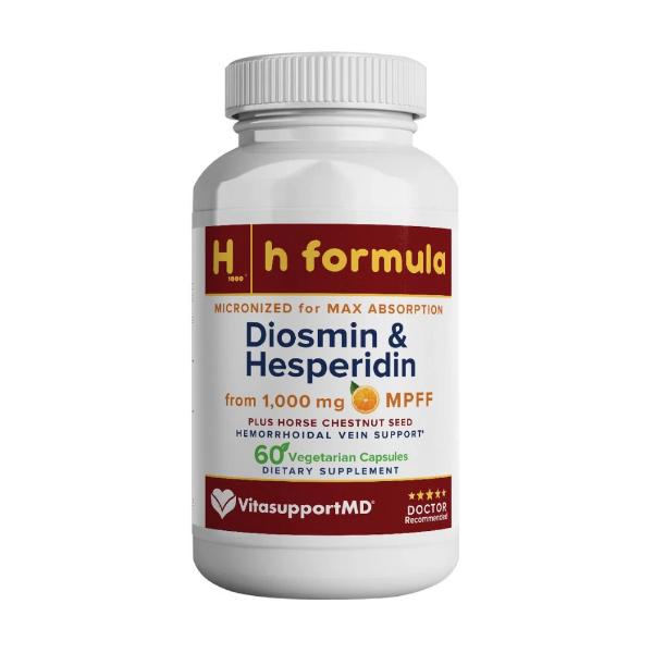 823389 H Formula Hemorrhoidal Vein Support  60 Capsules