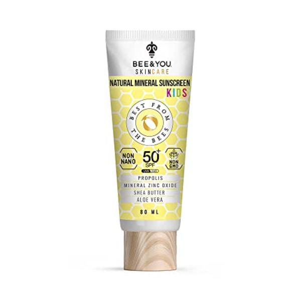 Picture of Bee & You 754170 2.7 oz SPF50 Natural Mineral Sunscreen Cream for Kids