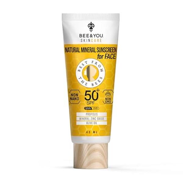 Picture of Bee & You 754169 1.35 oz SPF50 Natural Mineral Sunscreen for Face