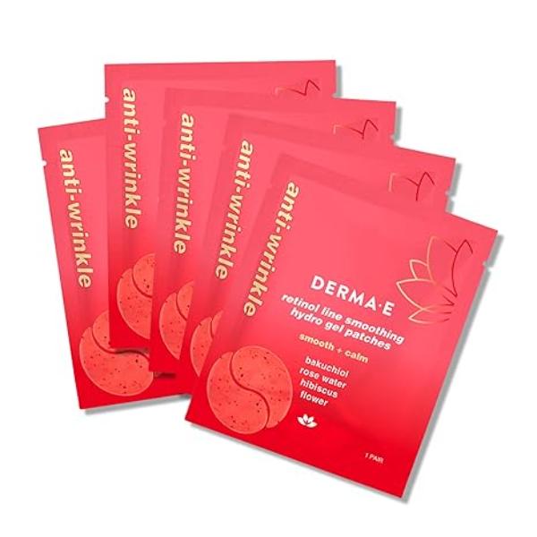 Picture of Derma E Natural Skare 158489 Anti Wrinkle Retinol Hydro Gel Patches - 5 Count