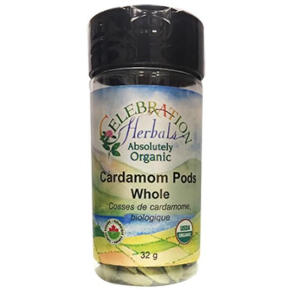 275109 1.76 oz Organic Whole Green Cardamom Pods