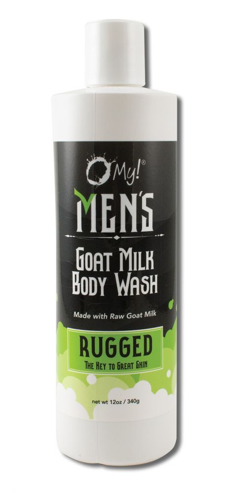 708260 12 oz Mens Rugged Goat Milk Body Wash