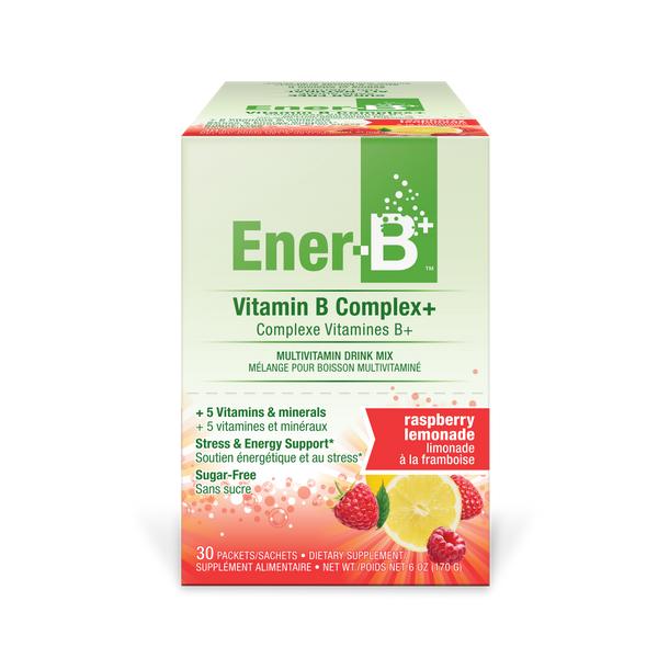 Picture of Ener-Life 631242 Ener B Raspberry Lemonade Multivitamin Drink Mix - 30 Packets