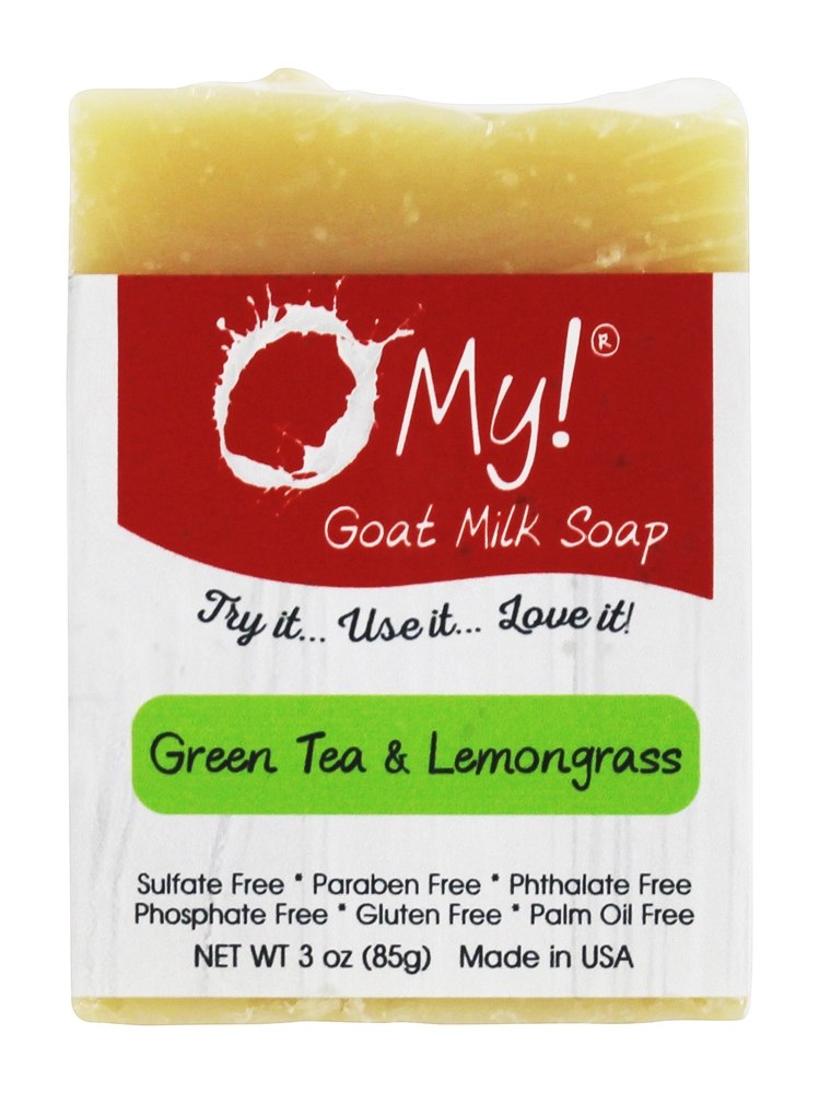 Picture of O My 708278 6 oz Goat Milk Soap Bar - Odor Eliminator