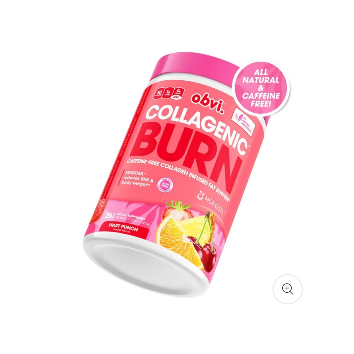 826372 4.8 oz Collagenic Burn Powder Fruit Punch