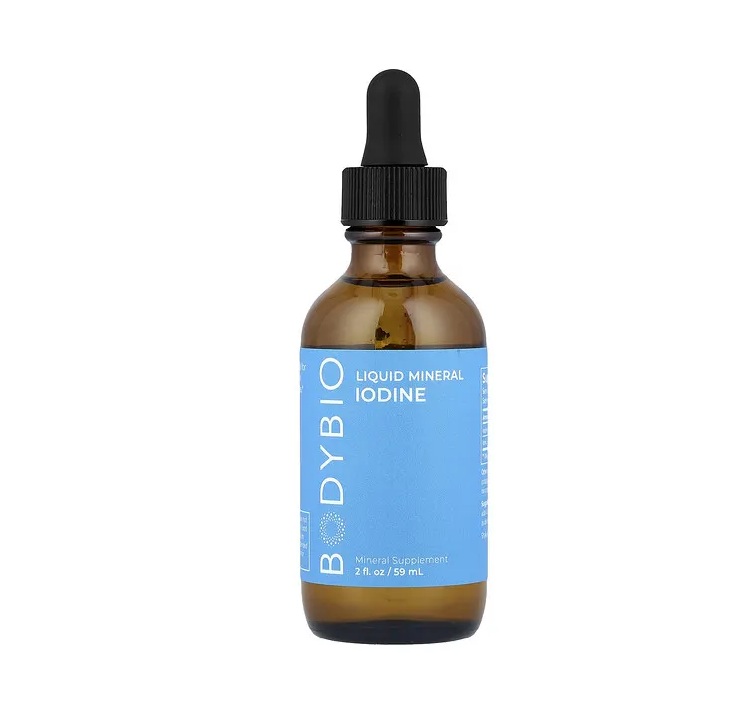 BodyBio, Iodine Liquid Mineral, 2 fl oz (59 ml)
