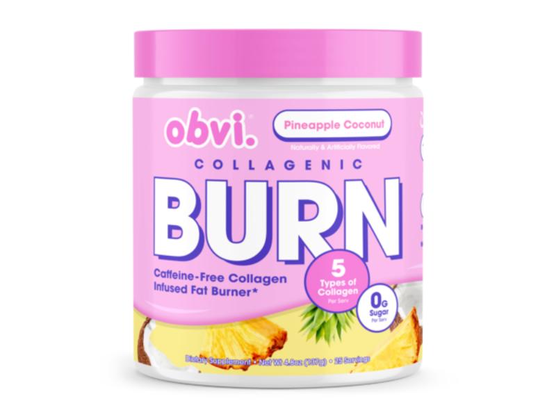 826522 4.8 oz Collagenic Burn Powder Pineapple Coconut Dietary Supplement