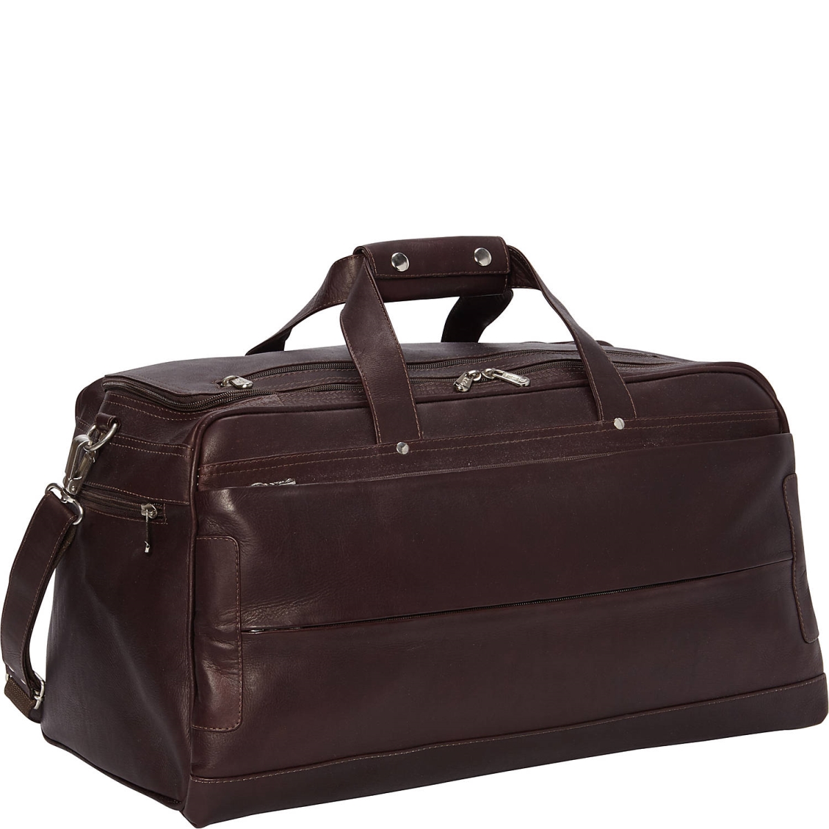 3104-CHC  Leather 3104-CHC Hidden Pocket Duffel