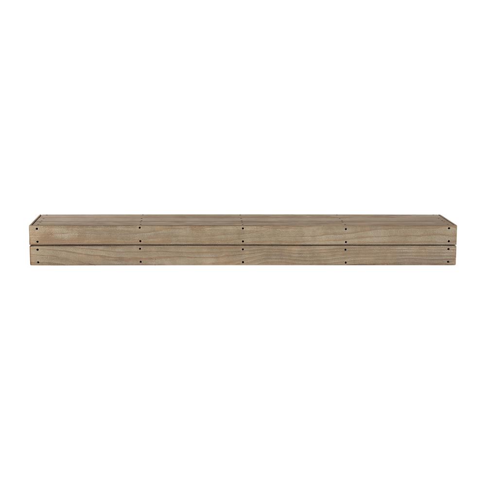 Picture of Pearl Mantels 351S-60-46 60 in. The Cades Cove Pallet Mantel Shelf - Fontana