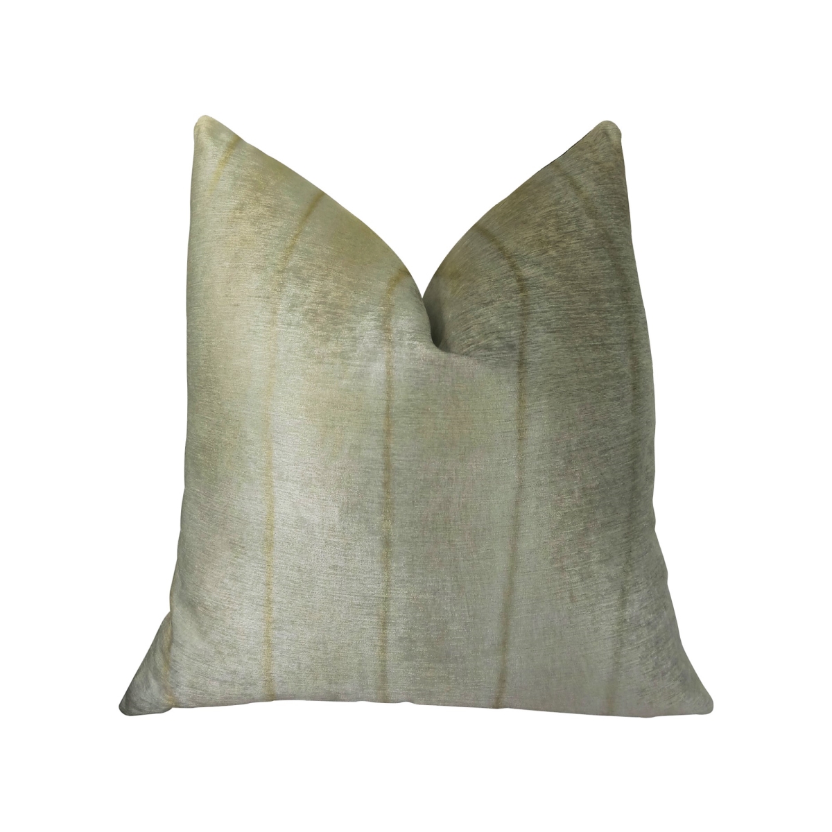 Lavish Mink Handmade Luxury Double Sided Pillow, Ivory & Off White - Standard