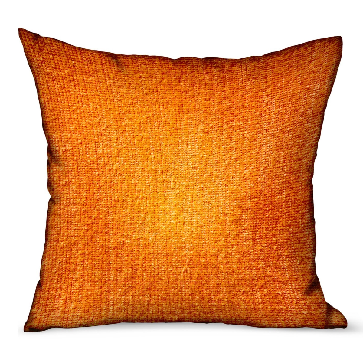 12 x 20 in. Bittersweet Ember Orange Solid Luxury Outdoor & Indoor Throw Pillow