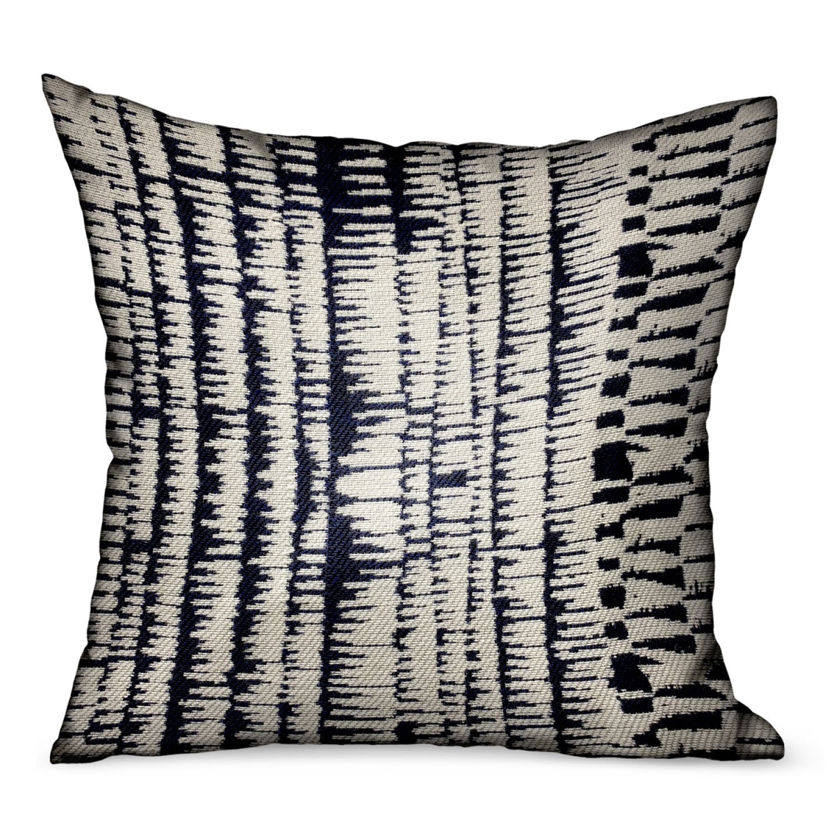 PBRAO114-1220-DP 12 x 20 in. Radiant Beryl Blue Abstract Luxury Outdoor & Indoor Throw Pillow