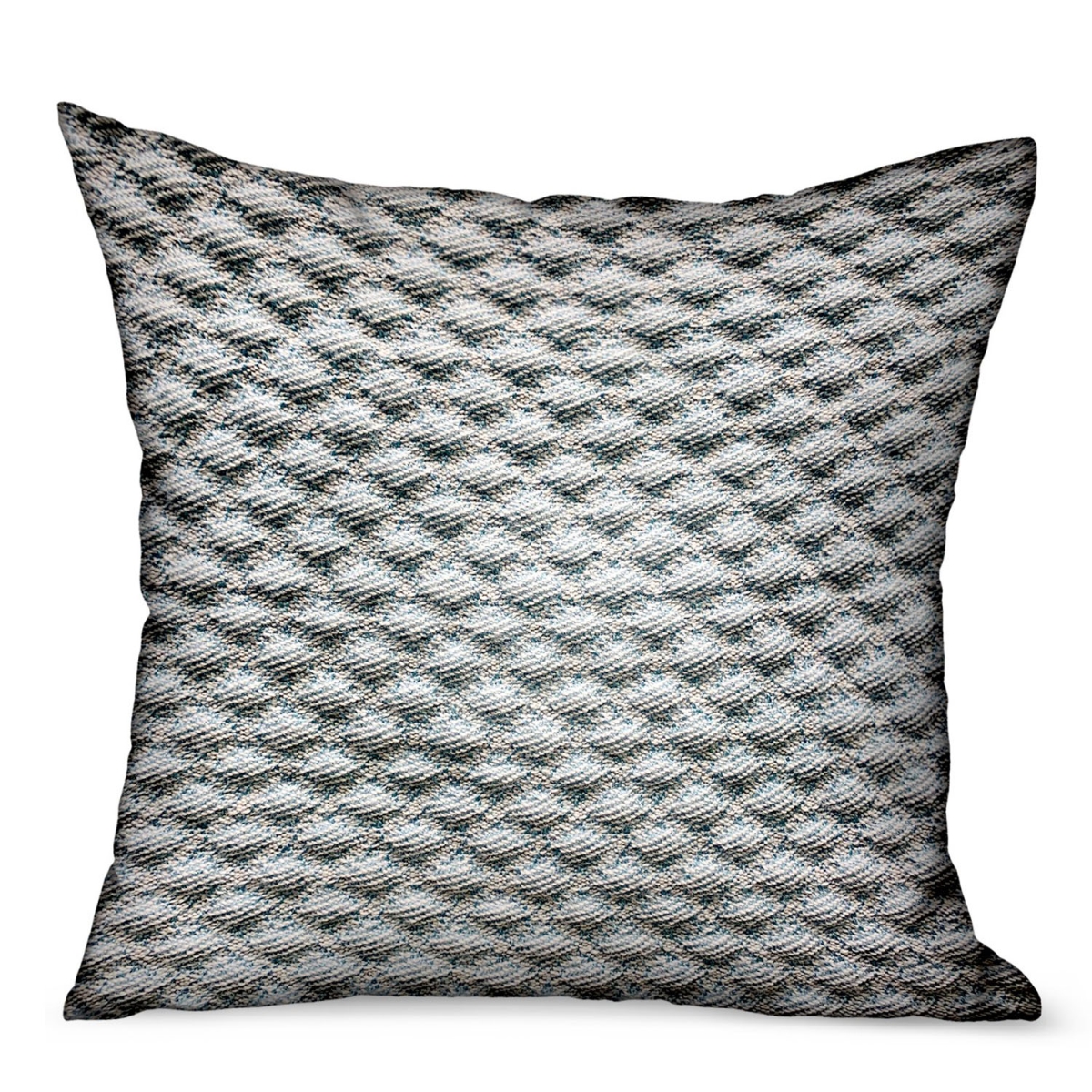 PBRAO118-1220-DP 12 x 20 in. Victorian Charm Blue Dobby Luxury Outdoor & Indoor Throw Pillow