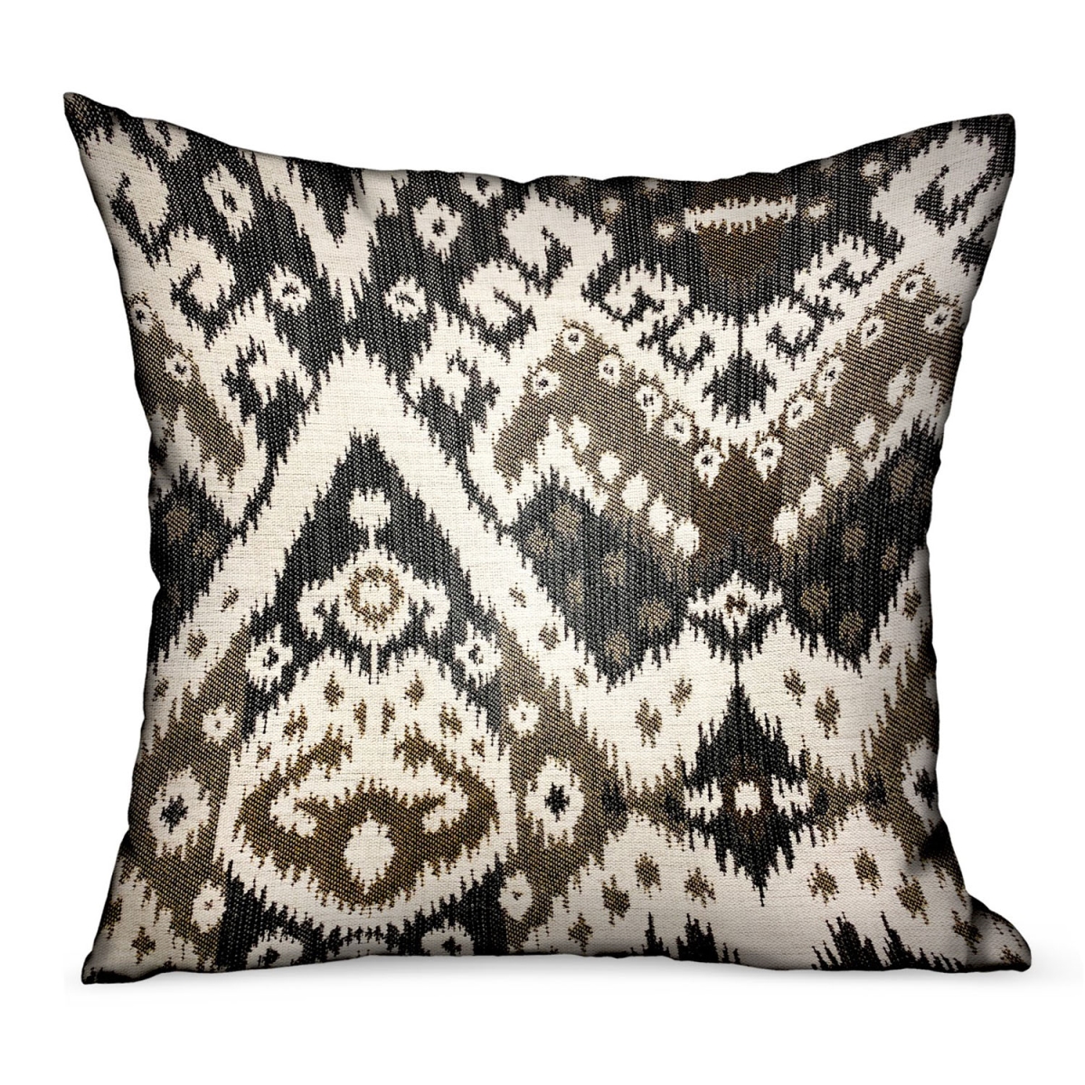 PBRAO127-1220-DP 12 x 20 in. Amare Dream Brown ikat Luxury Outdoor & Indoor Throw Pillow