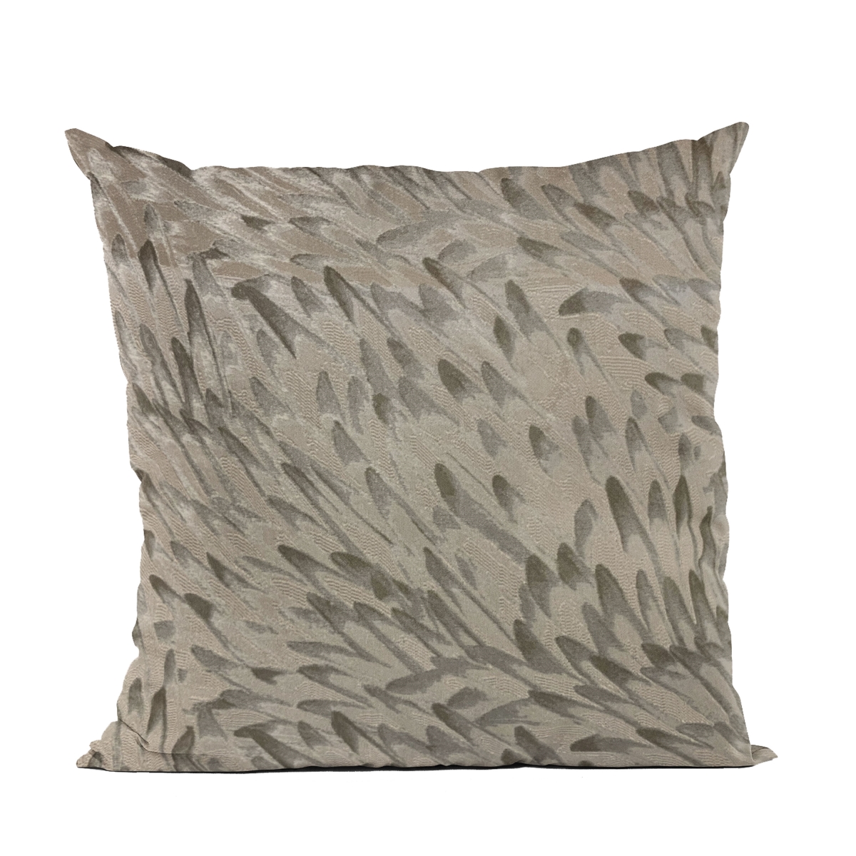 PBRA2526-2030-DP Brown Bird Feather Animal Luxury Throw Pillow - 20 x 30 in. Queen Size