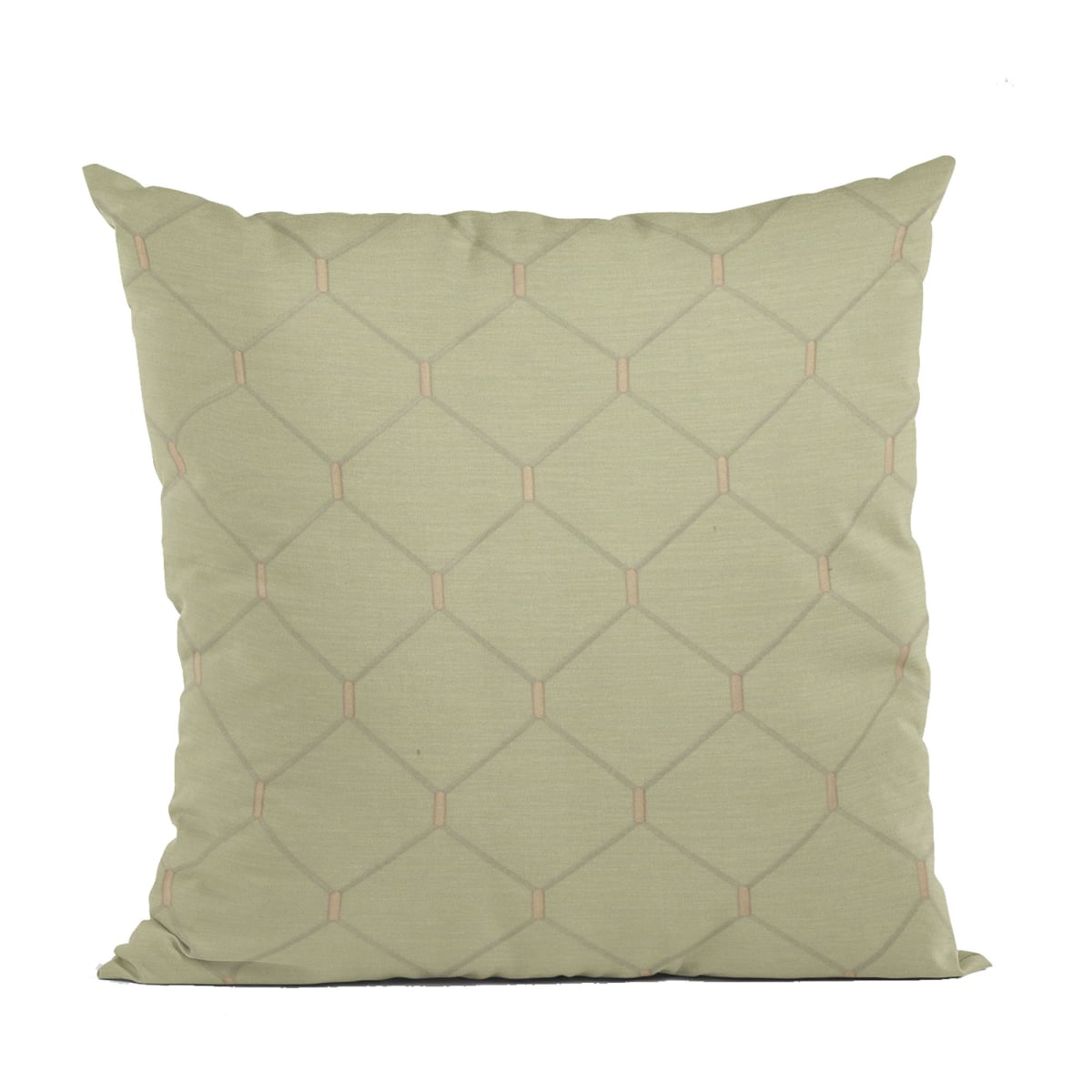 PBCF2100-2036-DP Creamy White Kona Embroydery, Some Shine to This Pattern Luxury Throw Pillow - 20 x 36 in. King Size