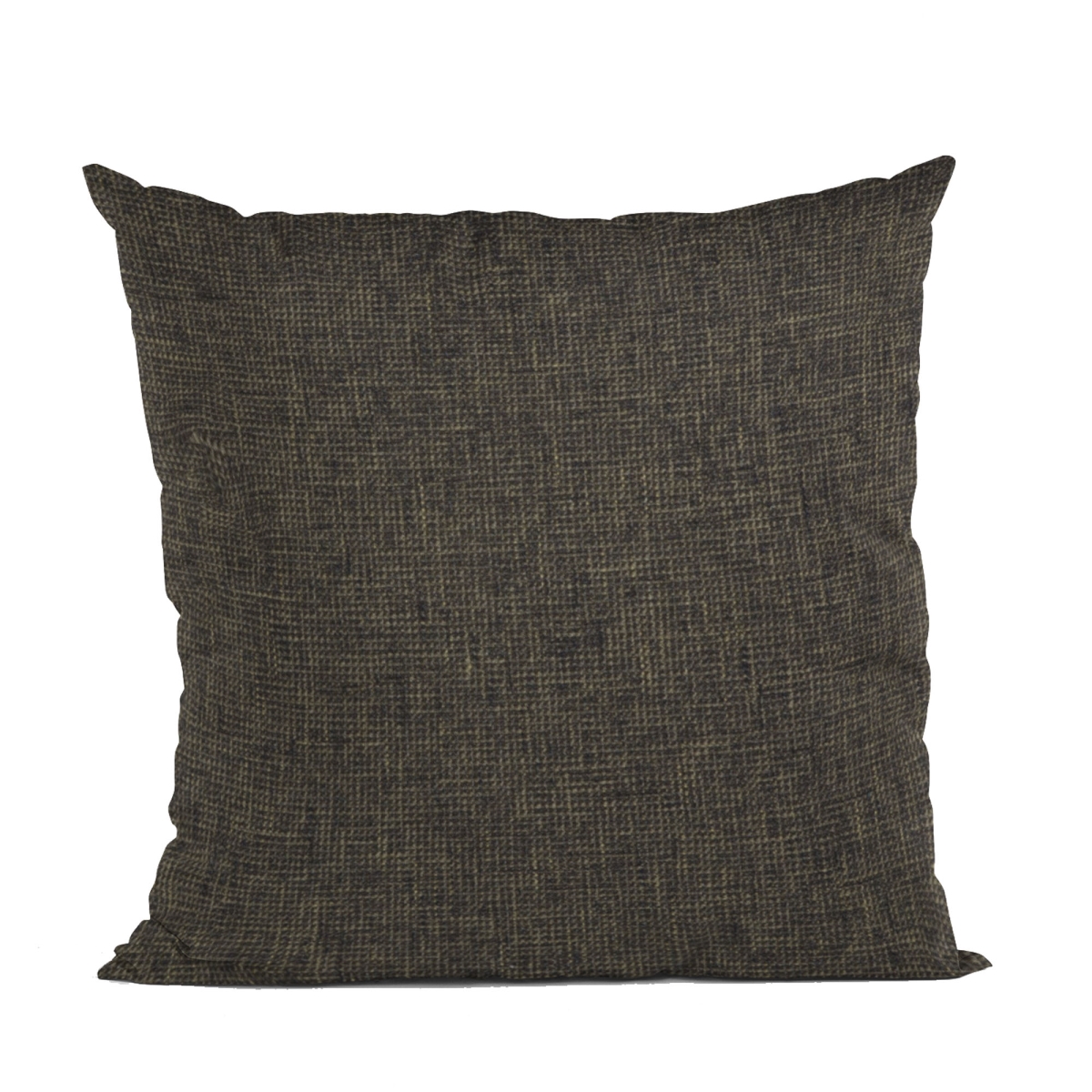 Espresso Waffle Textured Solid, Sort of A Waffle Texture Luxury Throw Pillow - 20 x 26 in. Standard Size