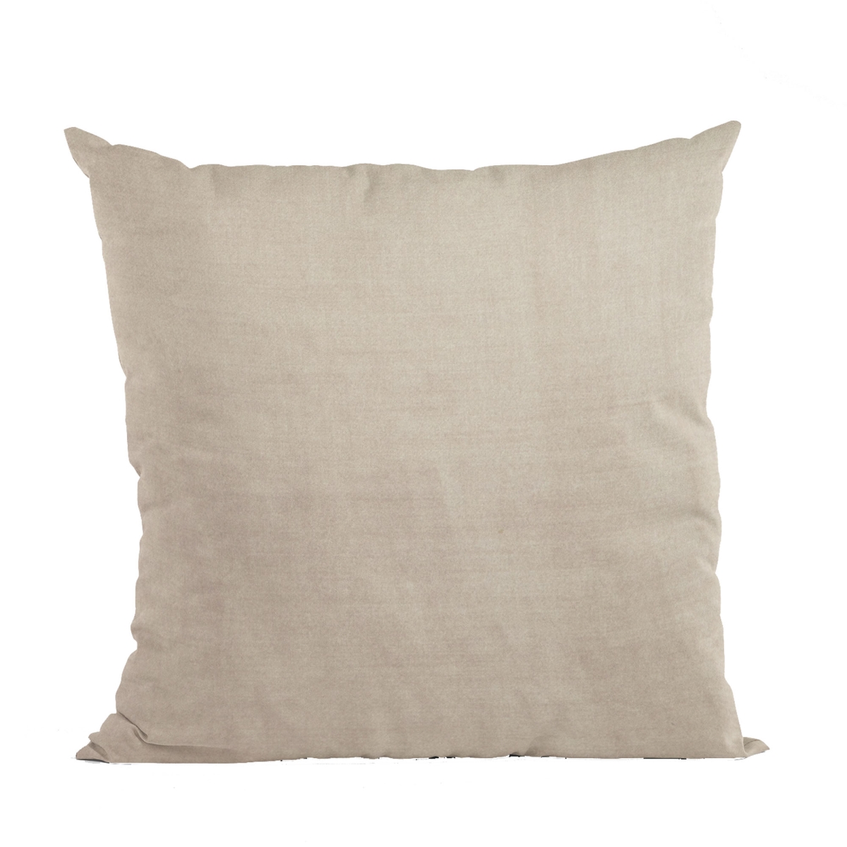 Blush Solid Shiny Velvet Luxury Throw Pillow - 16 x 16 in.