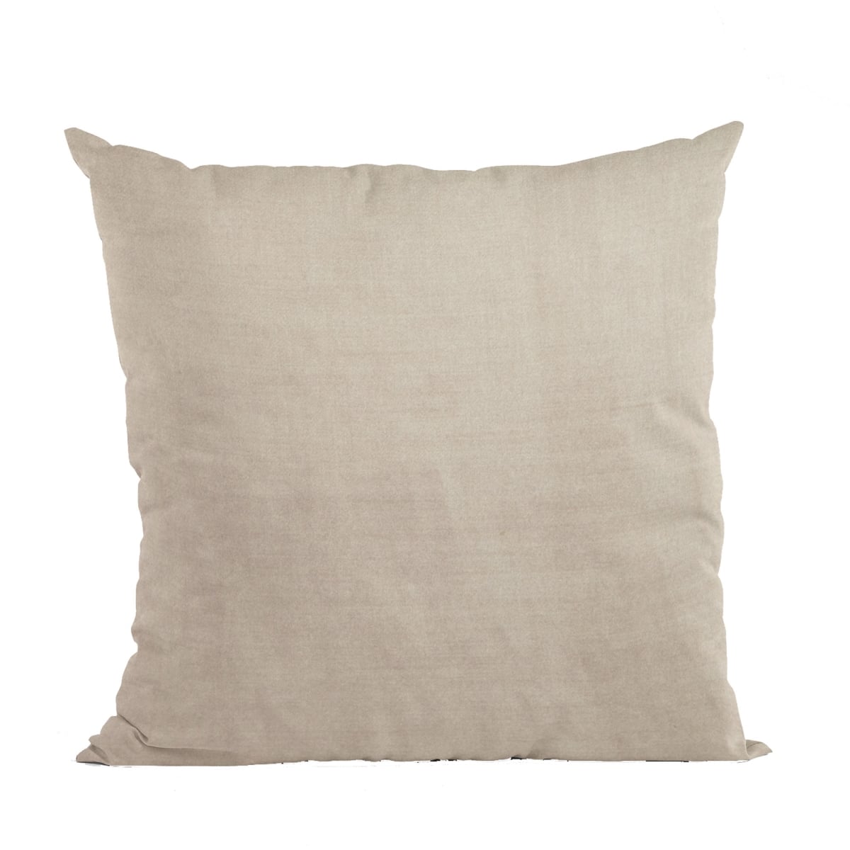 Blush Solid Shiny Velvet Luxury Throw Pillow - 18 x 18 in.