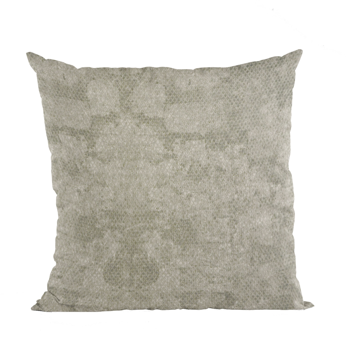 Platinum Hidden Map Textured Gound Cloth with Diamond Pattern Throw Pillows - 24 x 24 in.