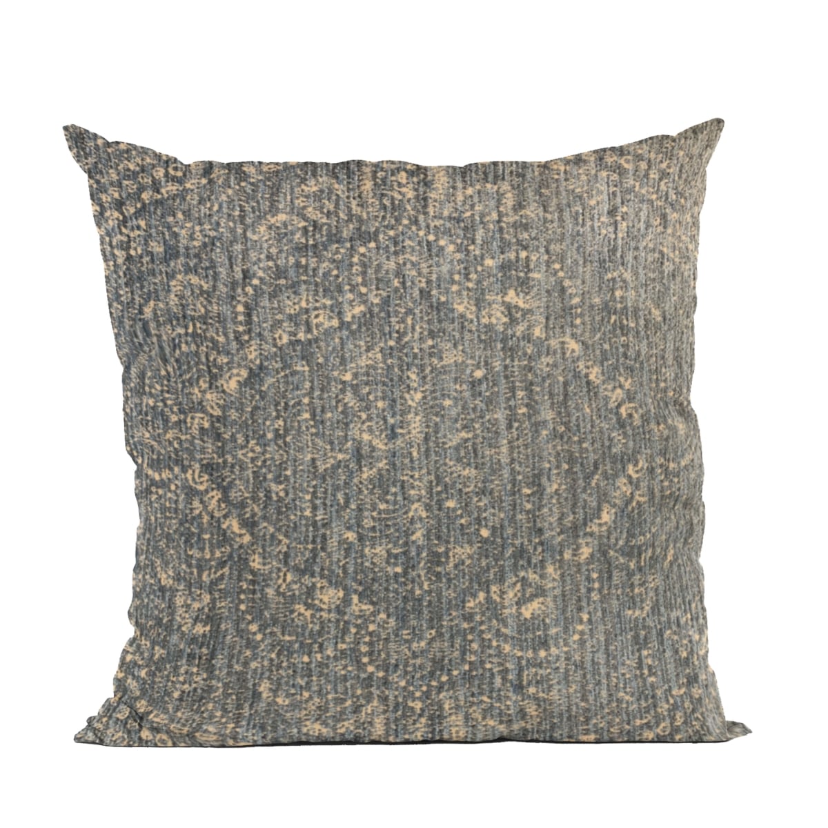 PBRA2484-2036-DP Blue Hidden Planet Medallion Luxury Throw Pillow - 20 x 36 in. King Size