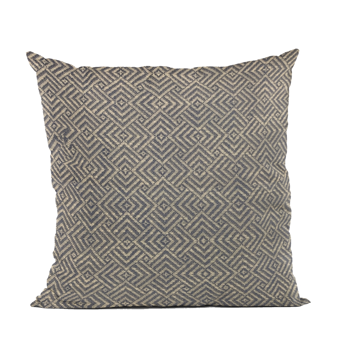 PBRA2520-2036-DP Blue Hidden Maze Plaid Luxury Throw Pillow - 20 x 36 in. King Size