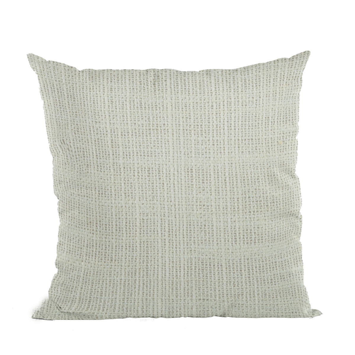 PBCF2124-2036-DP White Wall Textured Solid with Open Weave Luxury Throw Pillow - 20 x 36 in. King Size