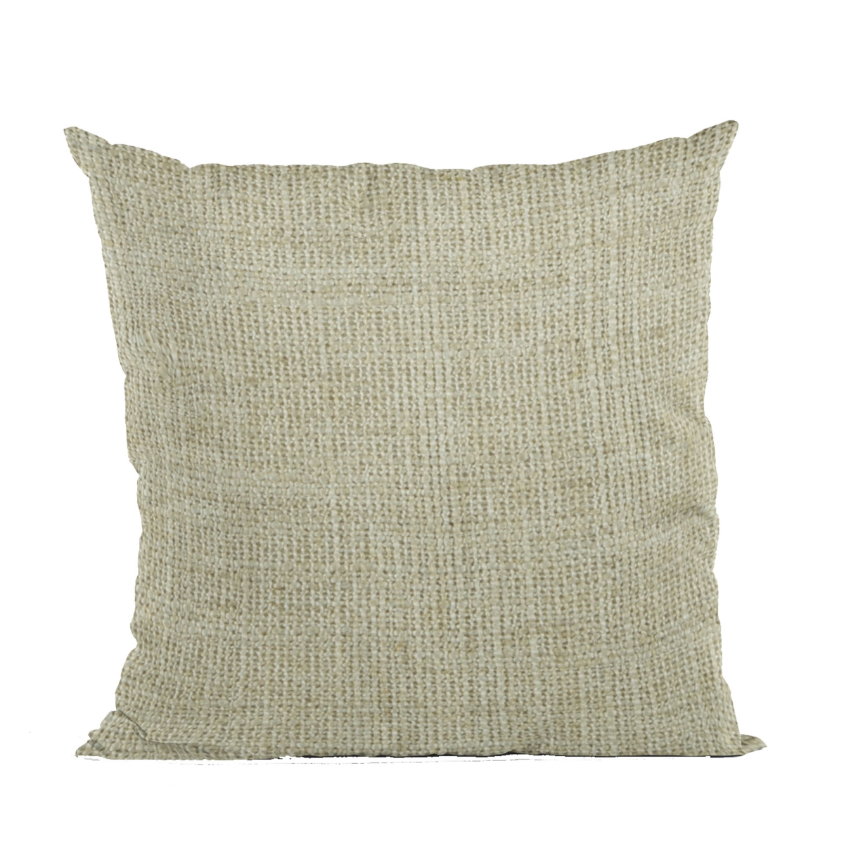 PBCF2126-2036-DP Flax Wall Textured Solid with Open Weave Luxury Throw Pillow - 20 x 36 in. King Size