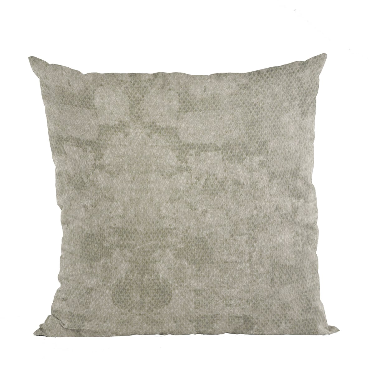 PBCF2163-1616-DP Platinum Hidden Map Textured Gound Cloth with Diamond Pattern Throw Pillows - 16 x 16 in.