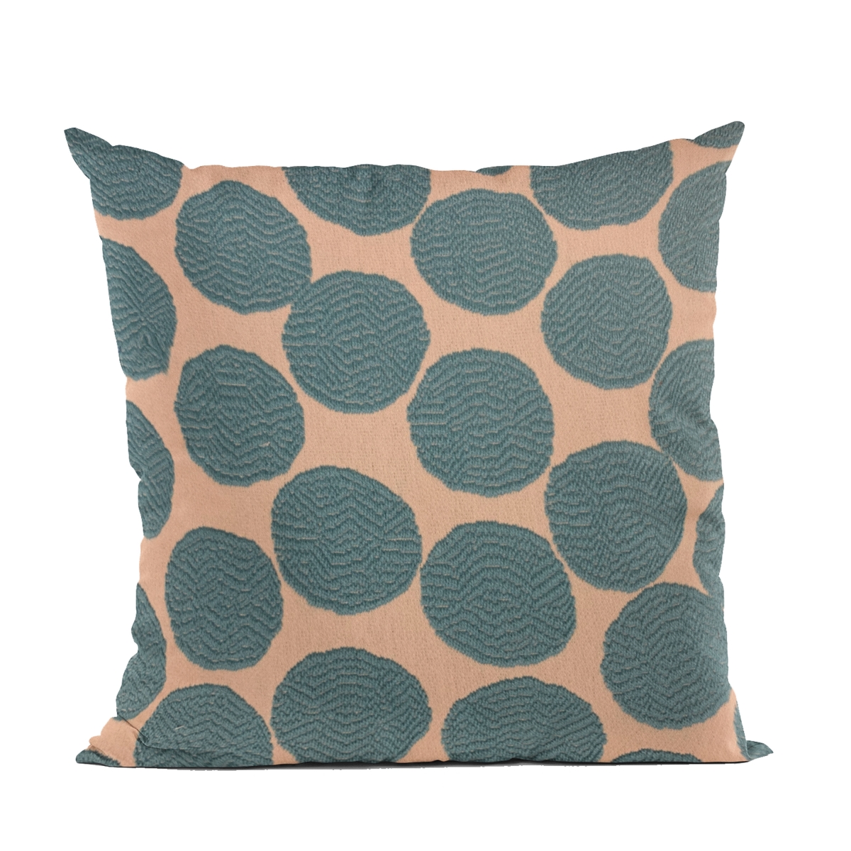 PBRA2471-2222-DP Blue Dots Luxury Throw Pillow - 22 x 22 in.